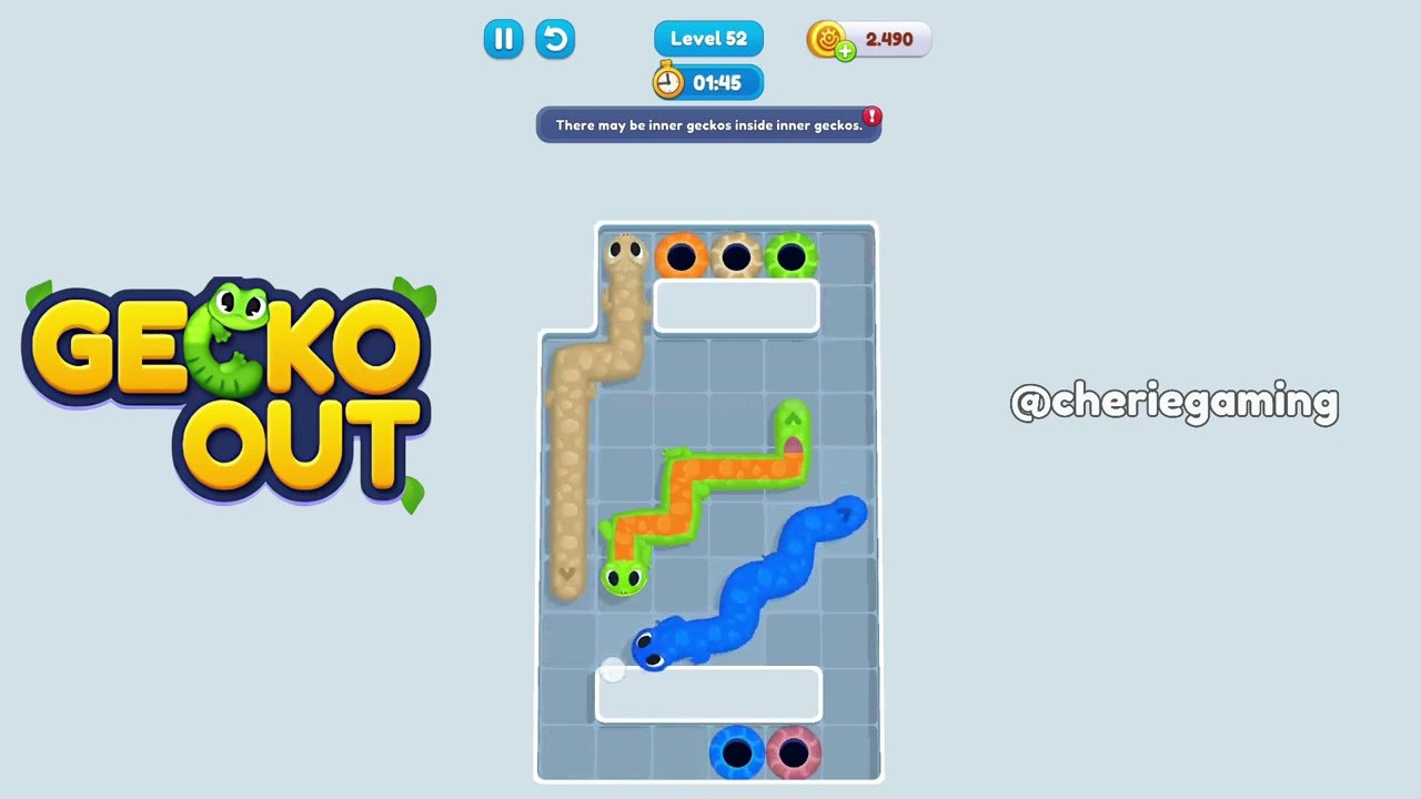 Gecko Out Level 52: Gecko Out Level 52