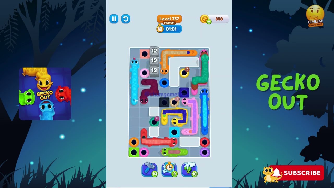 Gecko Out Level 757: Gecko Out Level 757