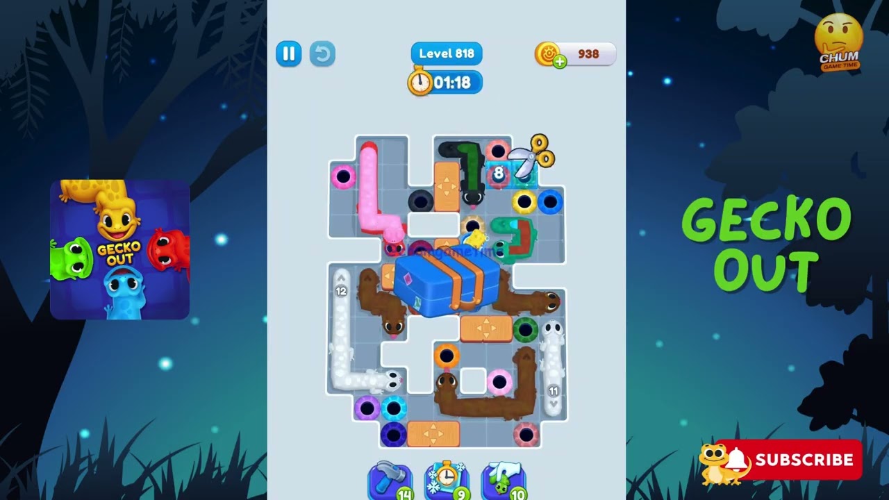 Gecko Out Level 815: Gecko Out Level 815,816,817,188,819,820