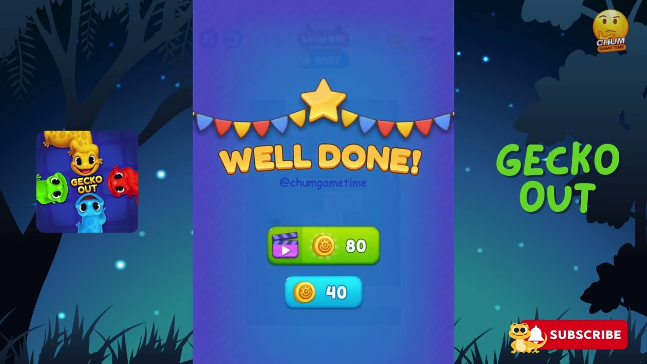 Gecko Out Level 828: Gecko Out Level 828,829,830,831,832
