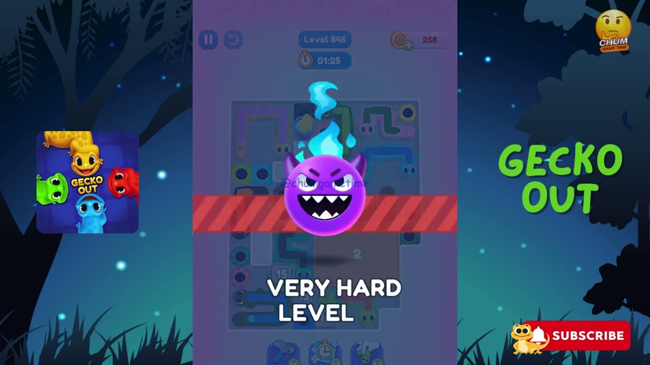Gecko Out Level 843: Gecko Out Level 843,844,845,846