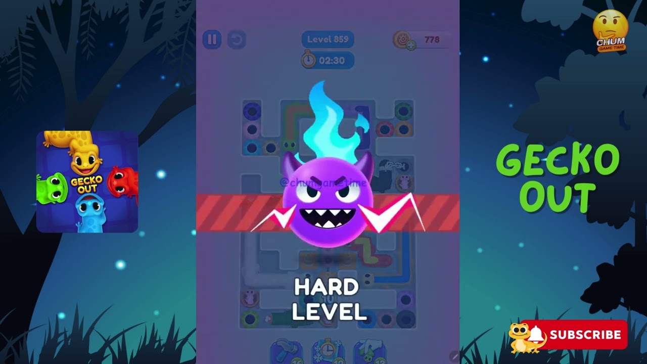 Gecko Out Level 856: Gecko Out Level 856,857,858,859,860,861