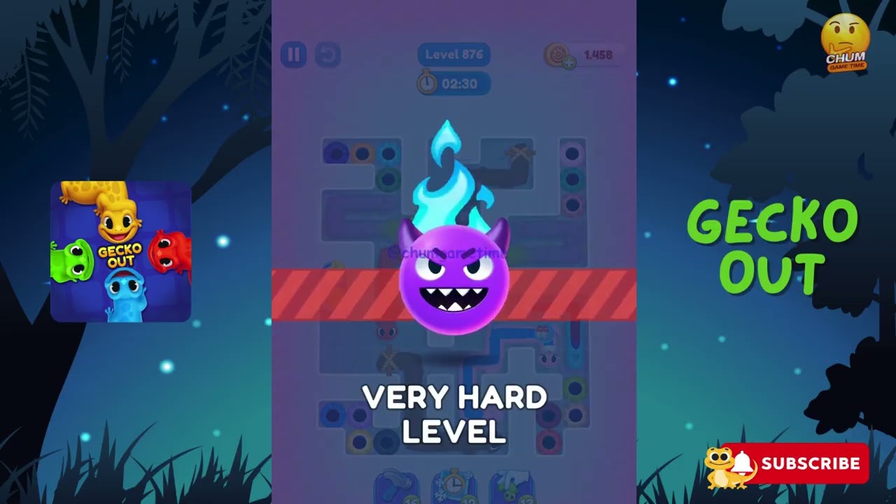 Gecko Out Level 873: Gecko Out Level 873,874,875,876,877