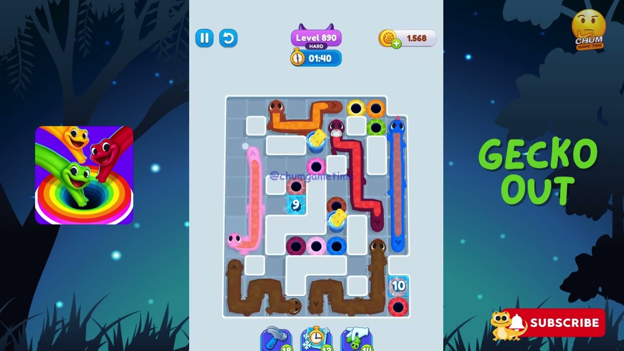 Gecko Out Level 888: Gecko Out Level 888,889,890,891,892,893,894