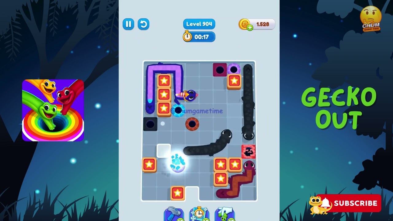 Gecko Out Level 903: Gecko Out Level 903,904,905,906