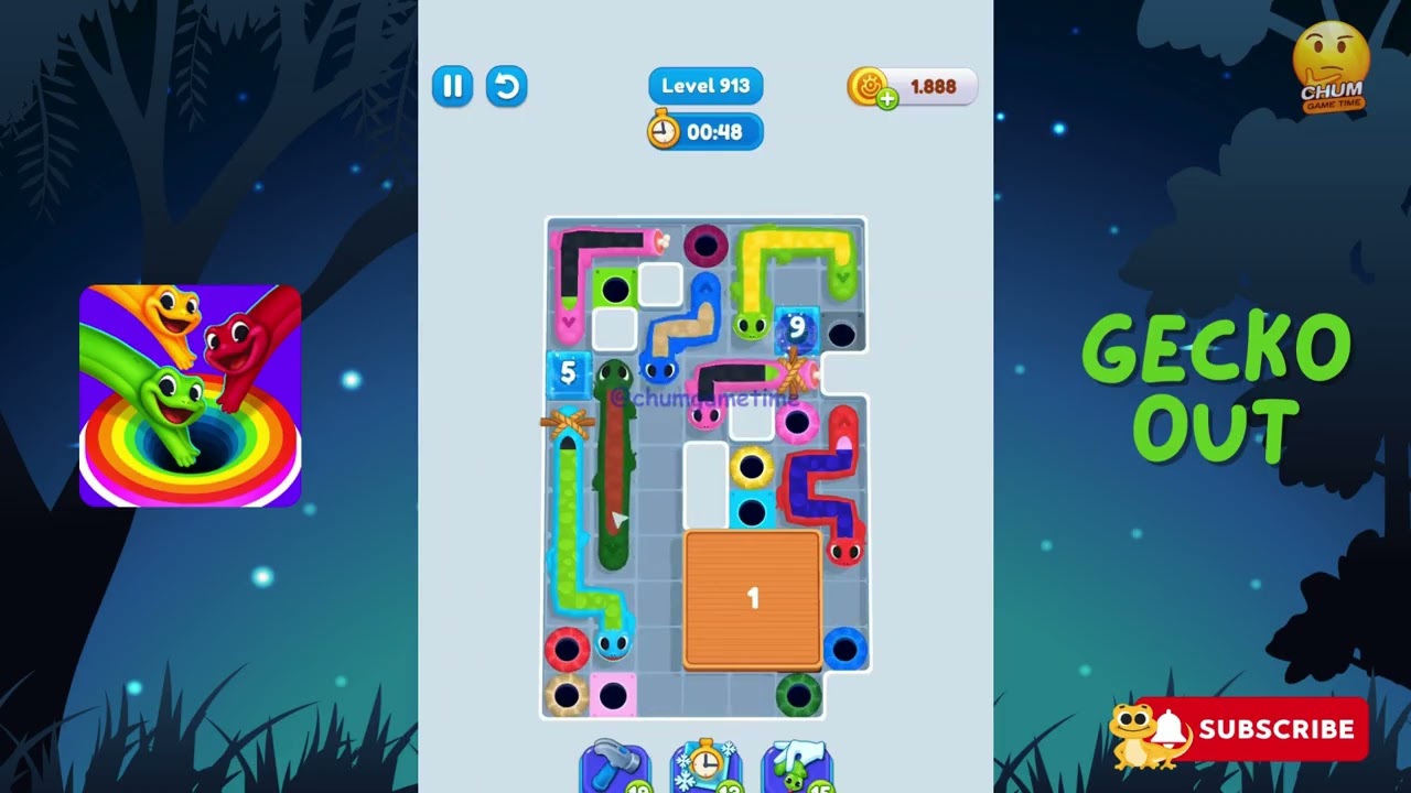 Gecko Out Level 911: Gecko Out Level 911,912,913,914