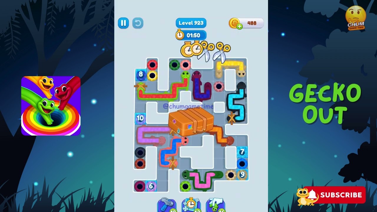 Gecko Out Level 919: Gecko Out Level 919,920,921,922,923,924