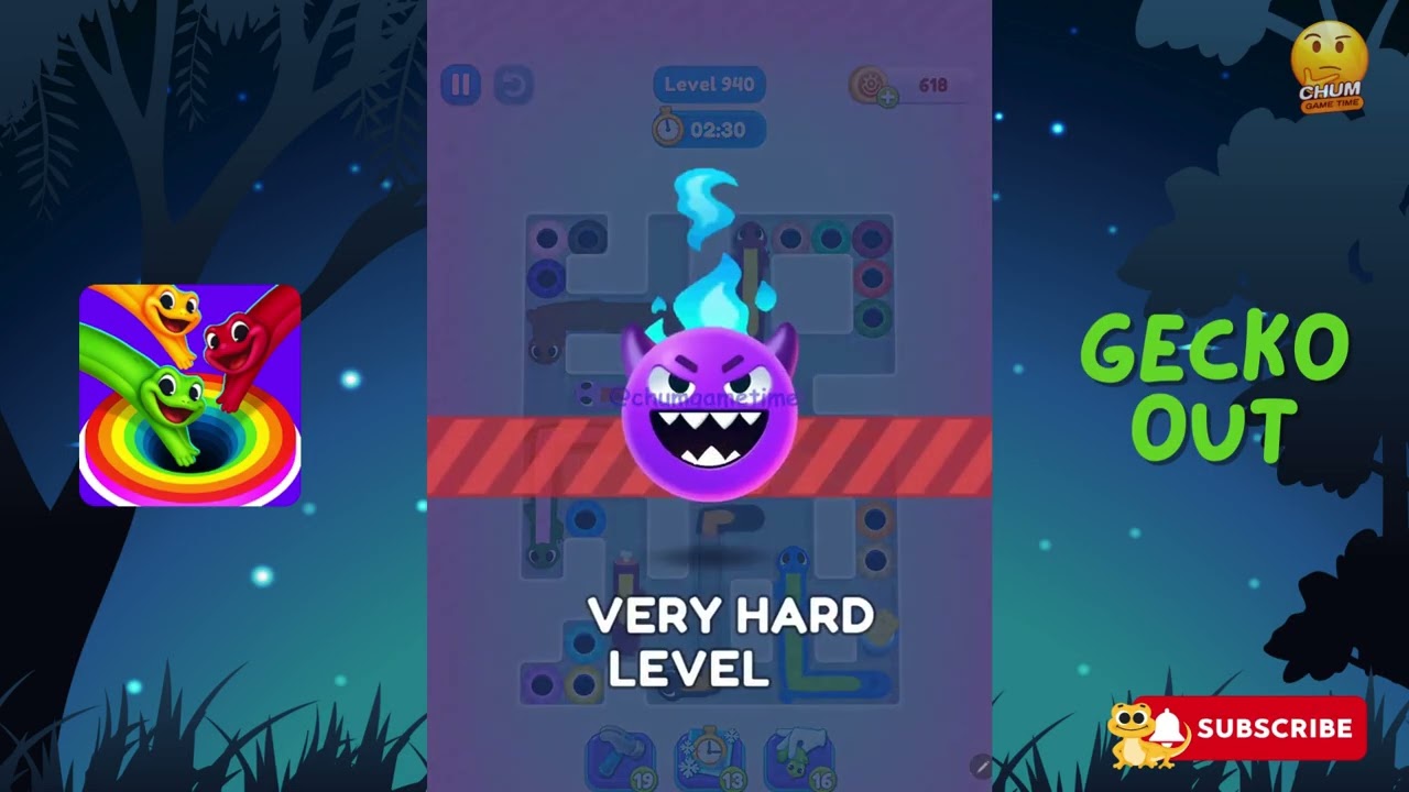 Gecko Out Level 937: Gecko Out Level 937,938,939,940,941